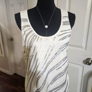 Sequin tank top